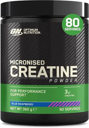 Micronised Creatine Powder Flavoured, Blue Raspberry 360g (80serving)