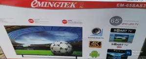 Emingtek 65'' New 2025 Smart Tv 10 Year Warranty_free Delivery