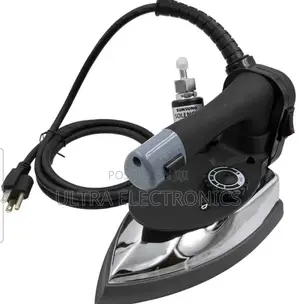 Steam Iron. Silver Star Es-300 Gravity Feed Steam Iron. It Utilizes