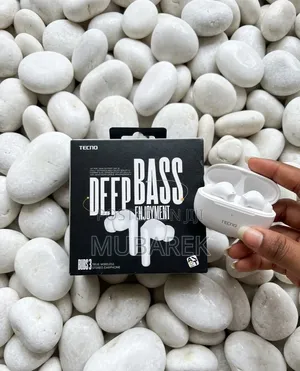Tecno Bud 3 Quality Sound - Deep Bass Edition (White)