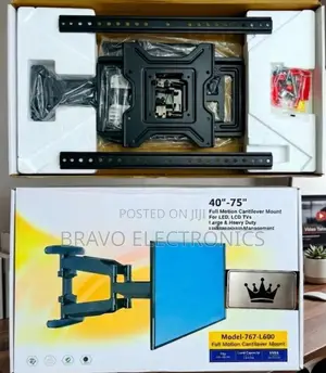Pozzer Flexible Full Motion Tv Wall Mount