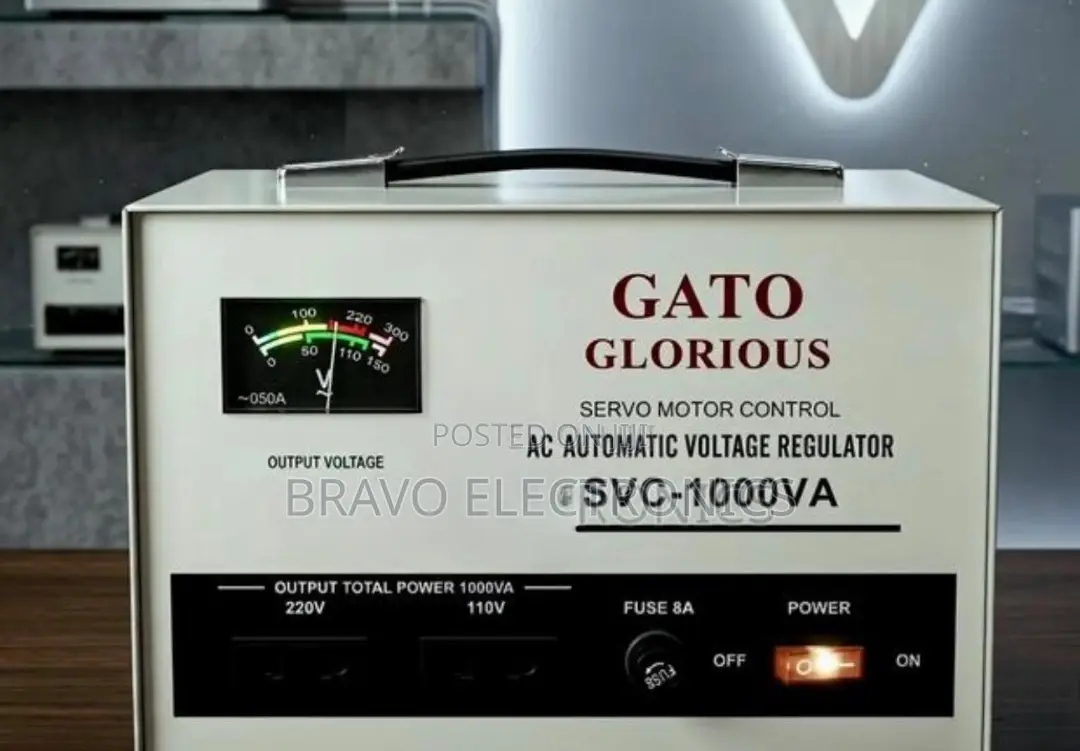 Gato Glorious 1000w Stabilizer Servo Motor Automatic Voltage Regulator