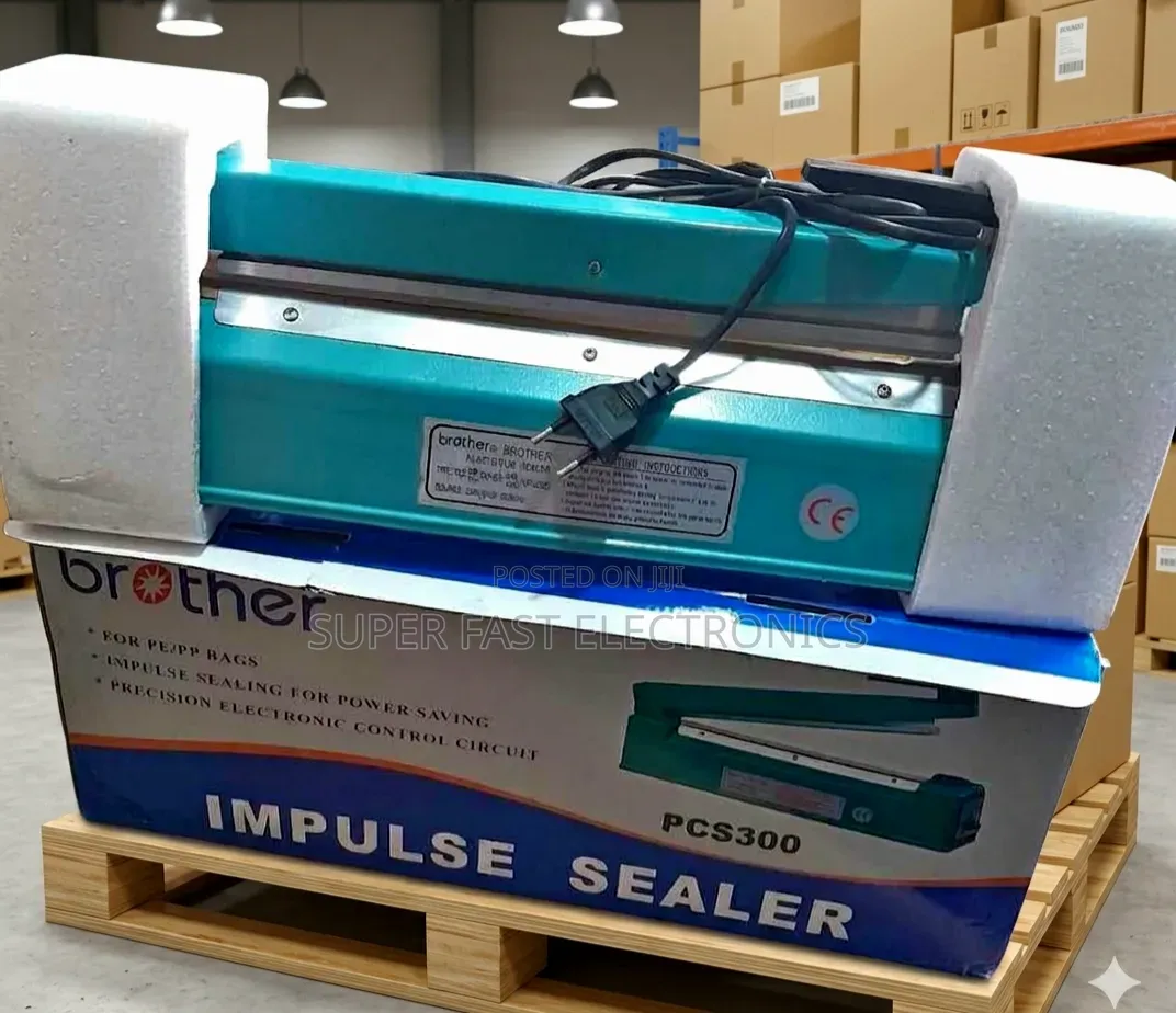 Brother Impulse Sealer Professional Bag Sealing Machine Pcs300