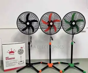 18-Inch Industrial Standing Fan, Designed for Both Home and Office Use
