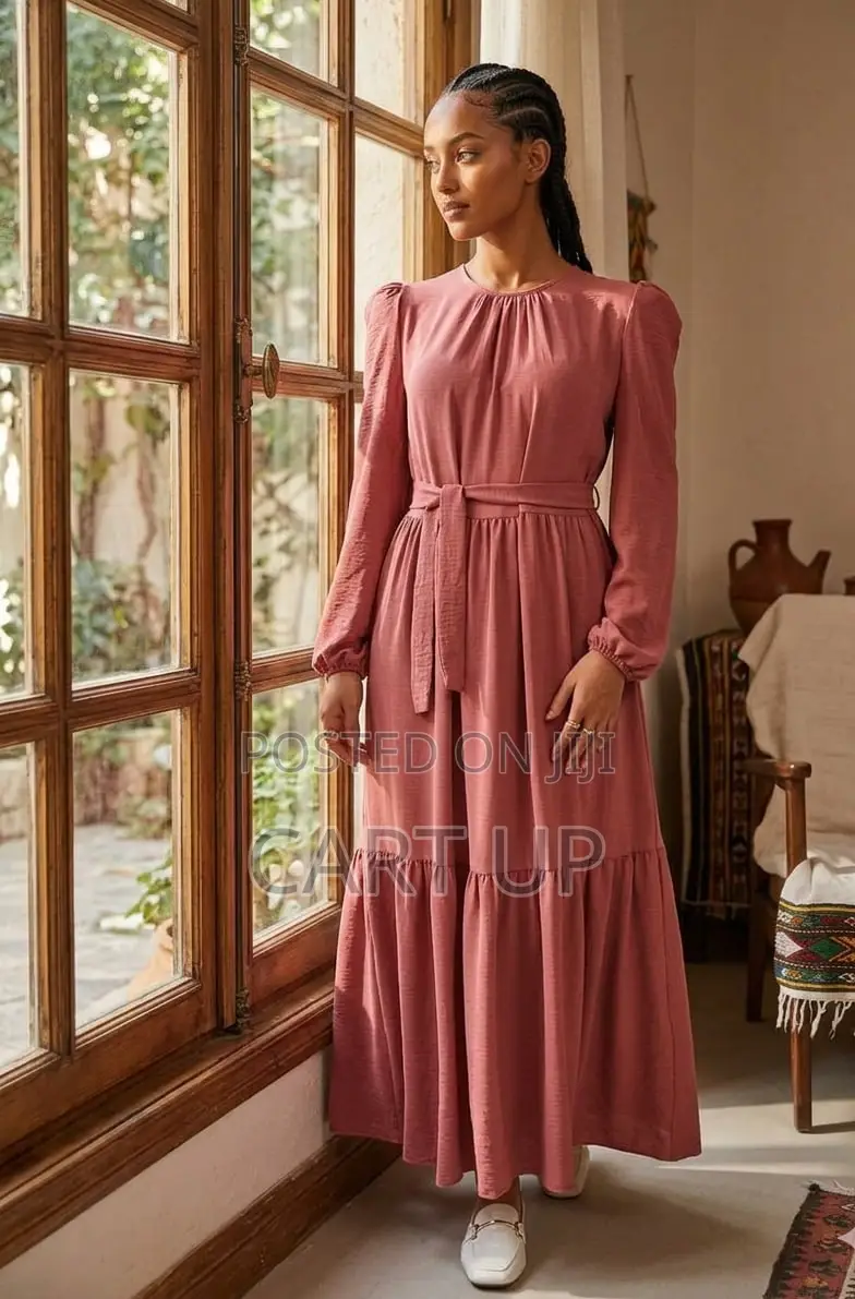 Three Layered Flared Dress
