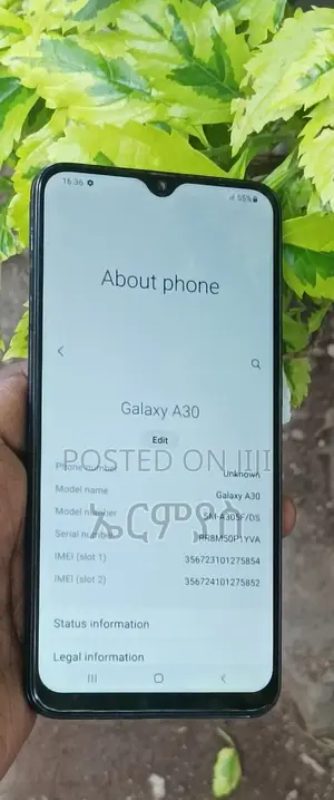 Samsung Galaxy A30 64 GB Blue