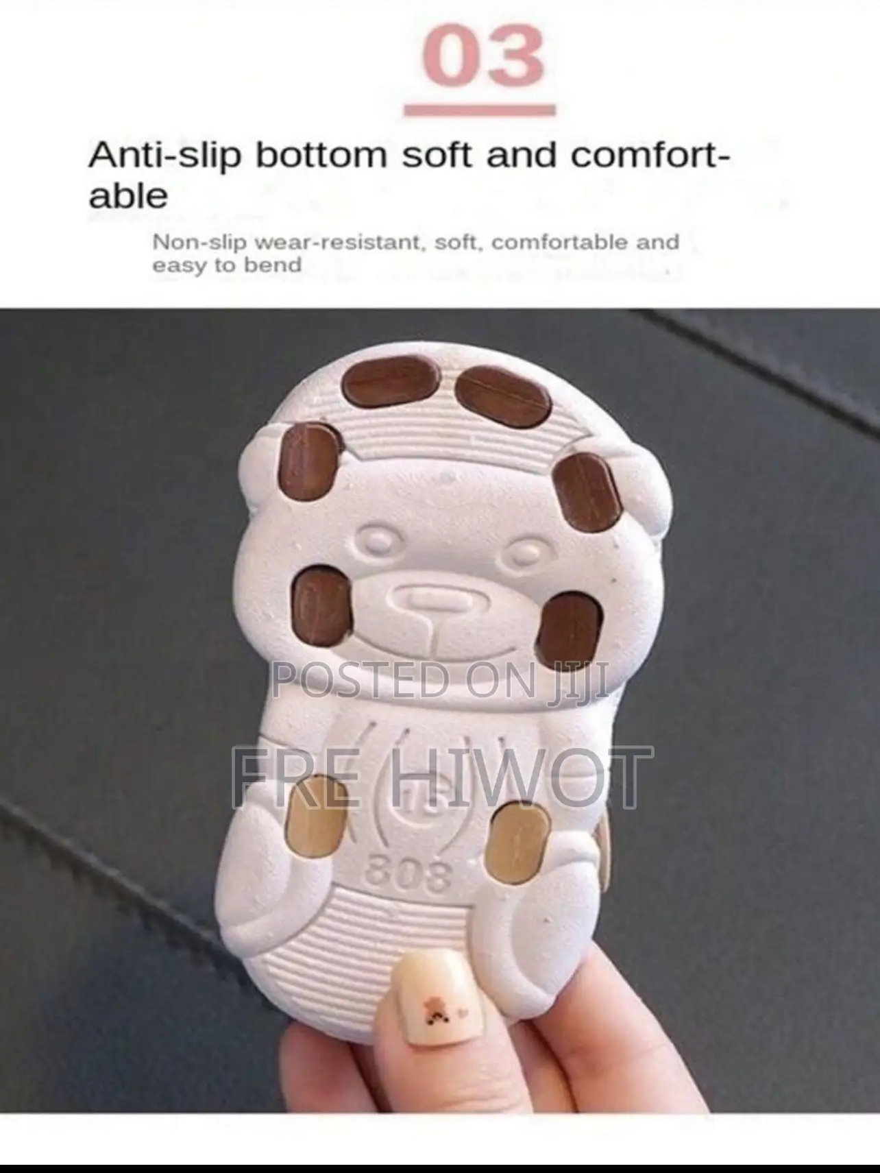 Baby Boys/Girls Comfortable Soft Sole Sandals