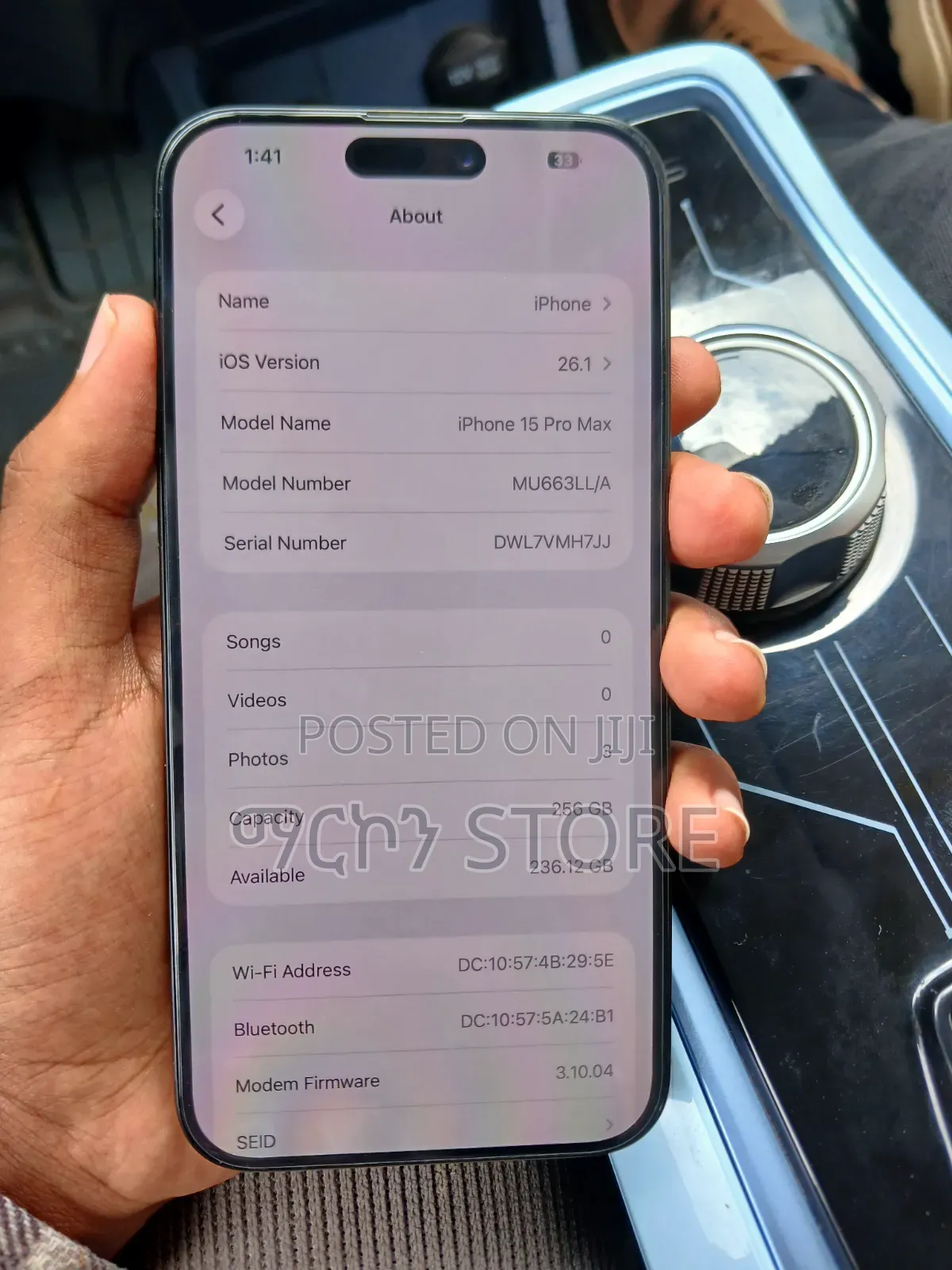 Apple iPhone 15 Pro Max 256 GB Black