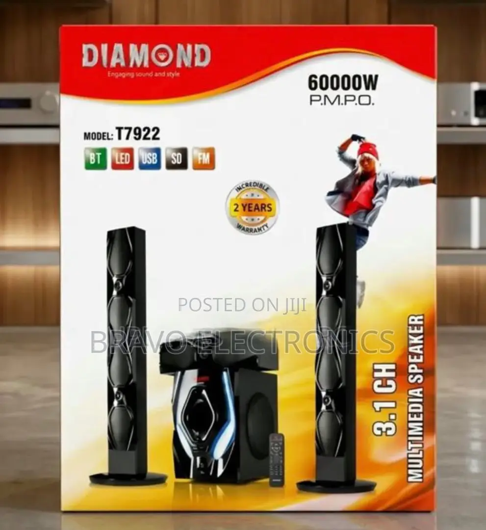 Diamond 3.1 Ch Multimedia Speaker System