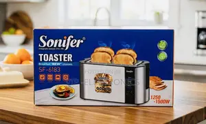 Sonifer Stainless Steel 2-Slice Toaster