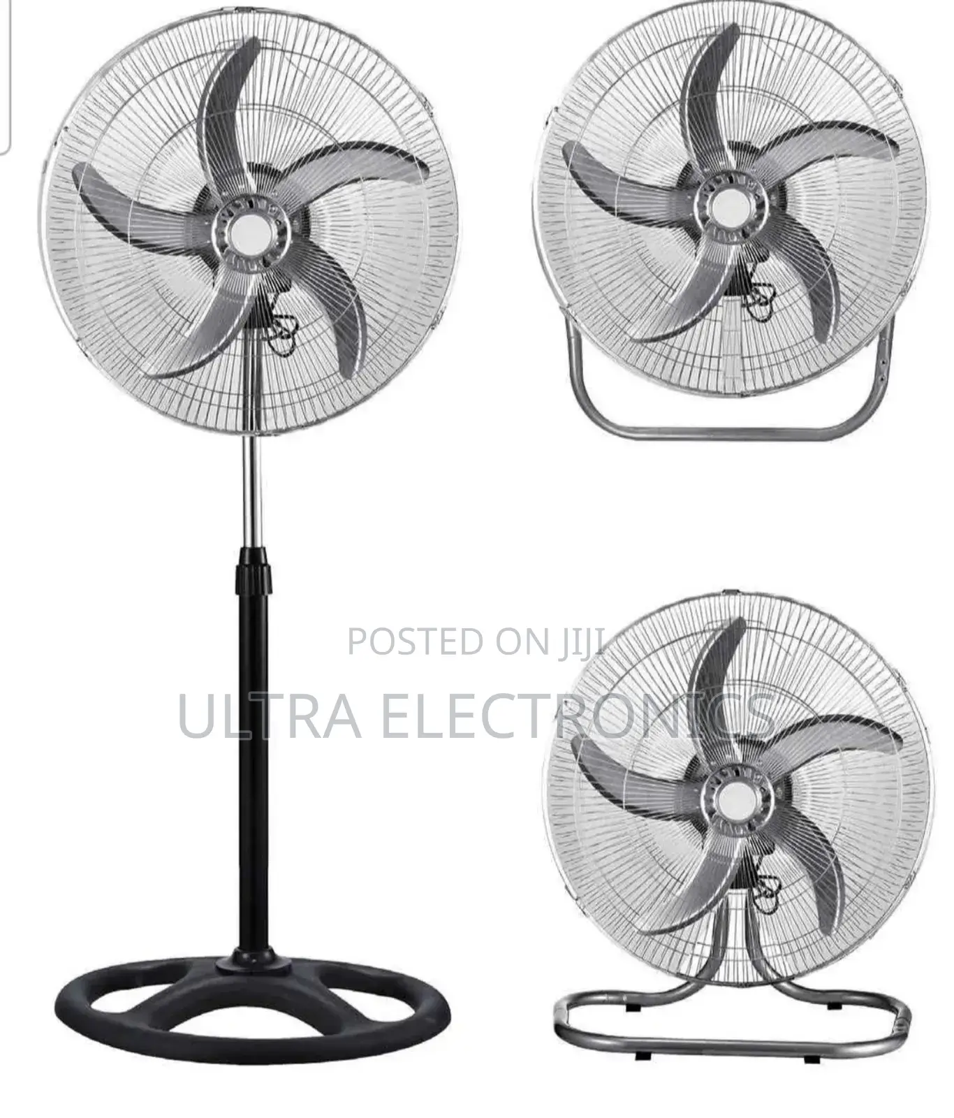 Fan 3-in-1 Industrial Fan, Likely the Crown 18" Model (Fs450).