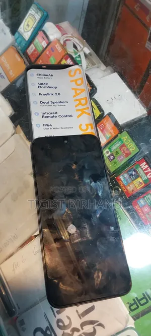 New Tecno Spark 50 128 GB Gray