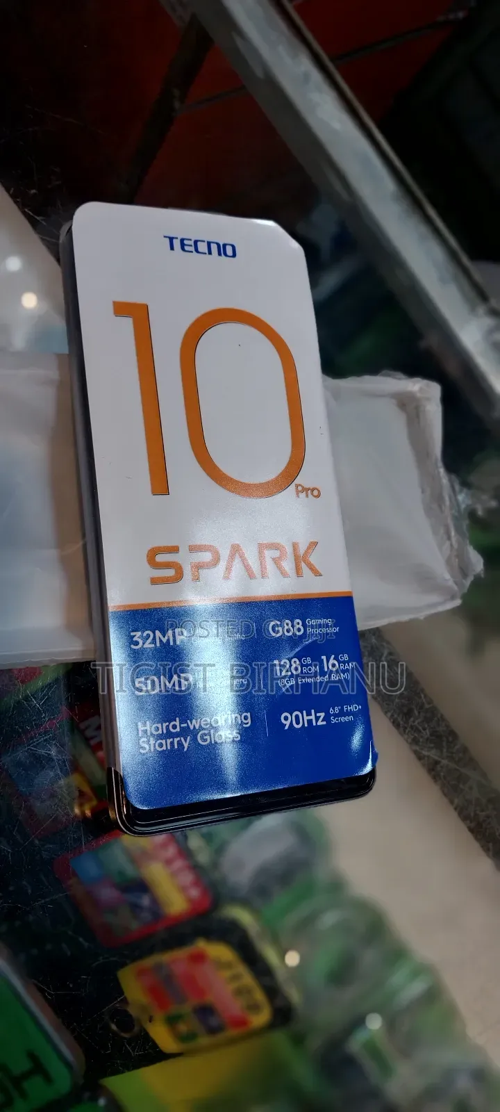 New Tecno Spark 10 128 GB Black