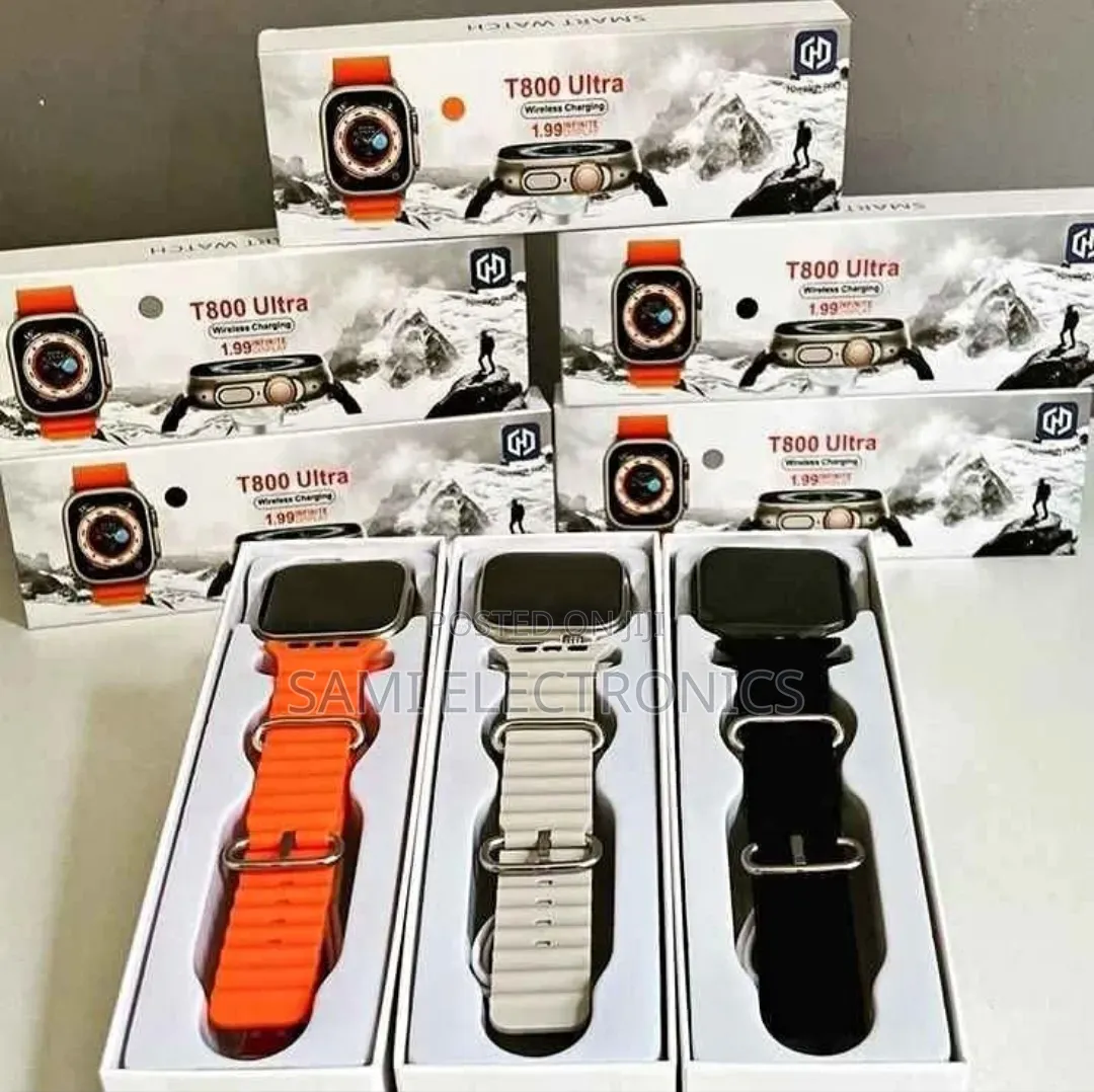 Smart Watch ስማርት ሰአት Seat Watch ሰአት ስማርትወች T800 Ultra Smart Watches