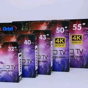 Orbit Smart Tv 55inch Andraid Doubel Gelass 2025 Quality