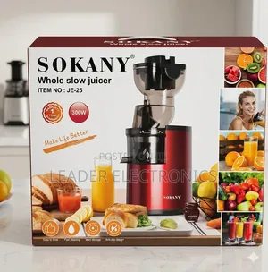 Sokany Whole Slow Juicer – Healthy Cold Press Juicing