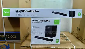Syinix Sound Quality Pro 2.1 Sound Bar – Cinematic Audio With Wireless