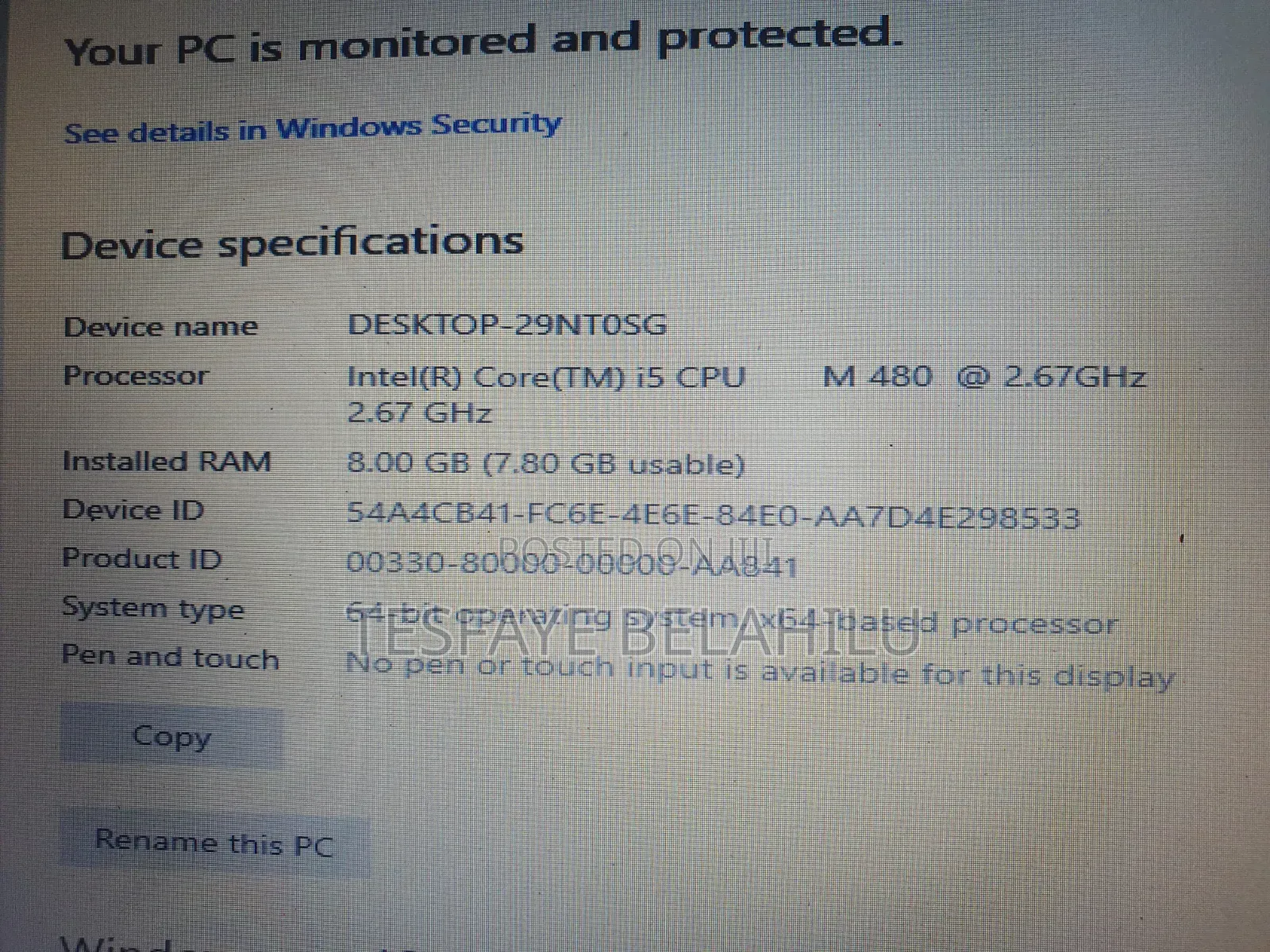 Laptop HP Envy 14 8GB Intel Core i5 HDD 500GB