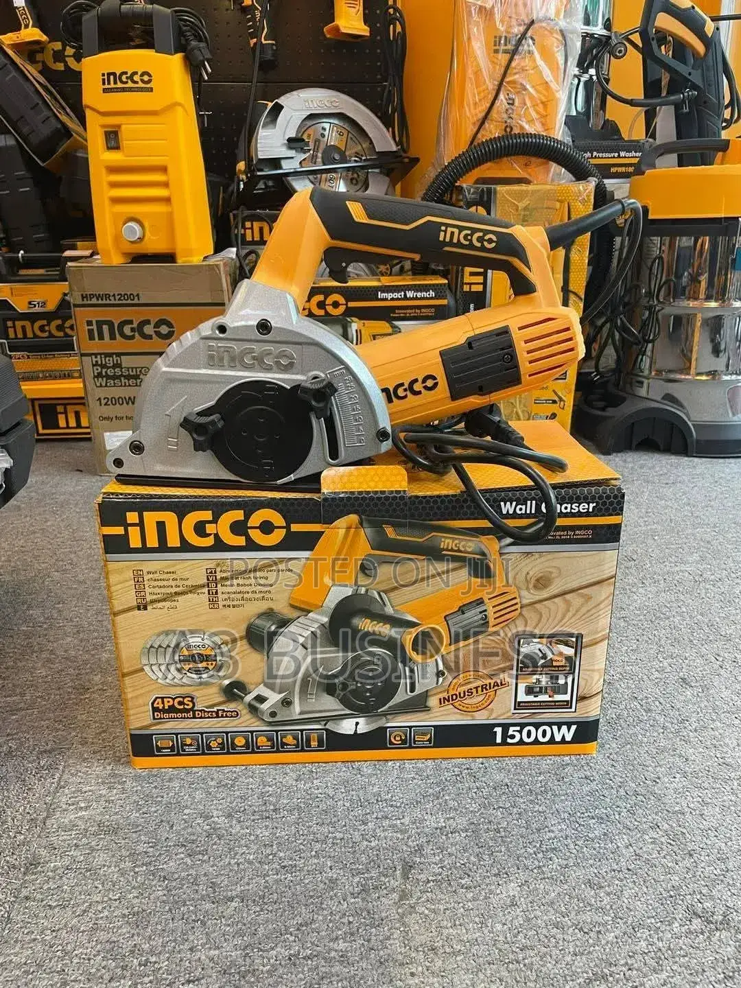 Ingco 1500w Wall Chaser ዎልቼዘር