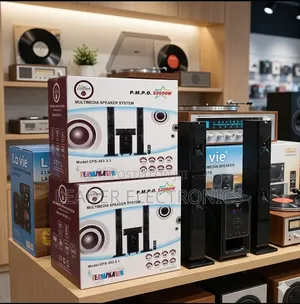 Coffee 3.1ch Multimedia Home Theater Speaker System – 52000w Powerful
