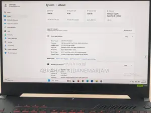 New Laptop Asus TUF Dash F15 32GB Intel Core i9 SSD 1T
