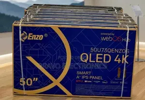 Enzo 50 Inch Tv Qled Smart Tv Powered by Webos Hub