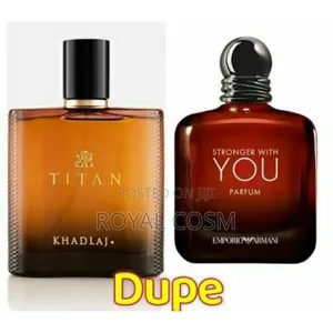 Khadlaj Titan(Dupe of Stronger With You Parfum) Men's Perfume