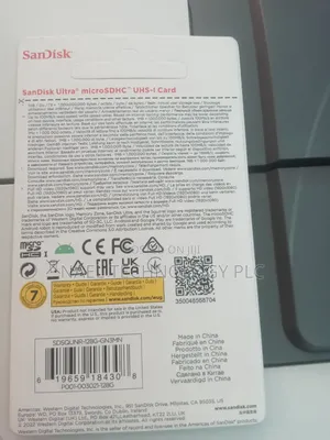 Memory Card 128 Gb/100mbps