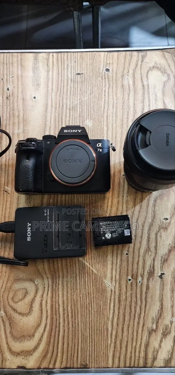 Sony A7iii Camera With Sigma 28-70mm F/2.8 Lens (Slightly Used)