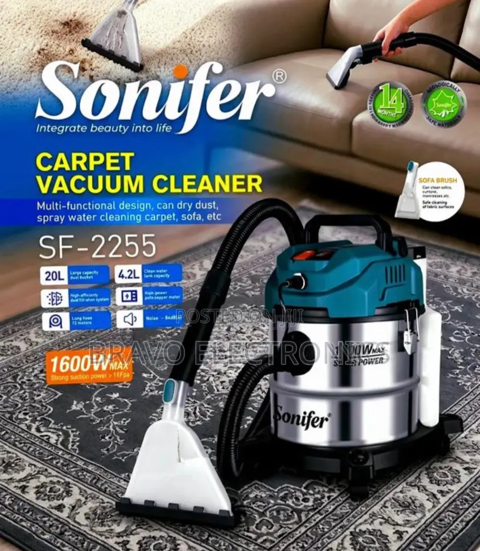 Sonifer Carpet Cleaner 20l Vacuum Cleaner 1600w
