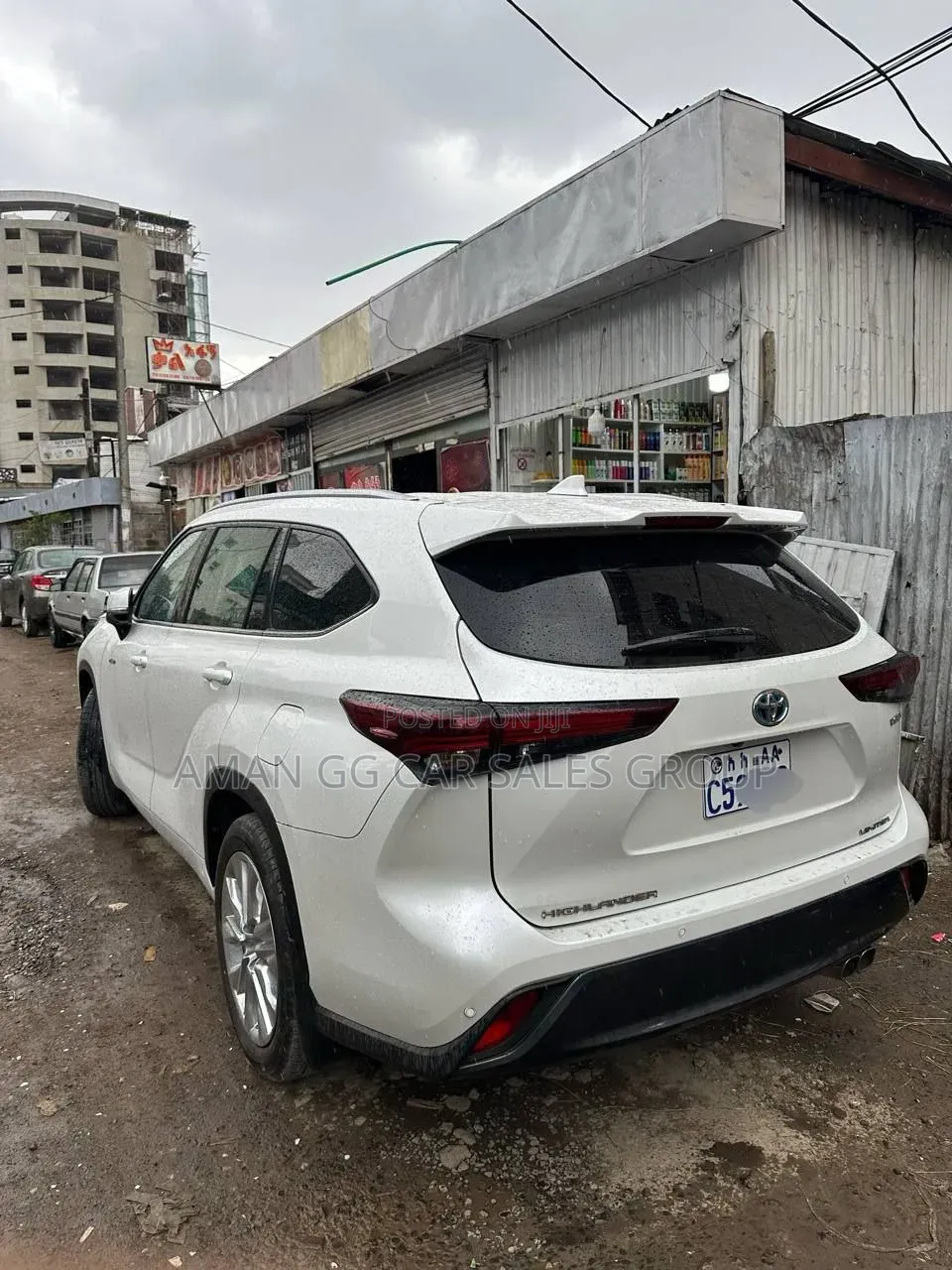 Toyota Highlander Hybrid 2023 White