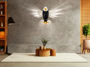 3d Led Eagle Wall Light