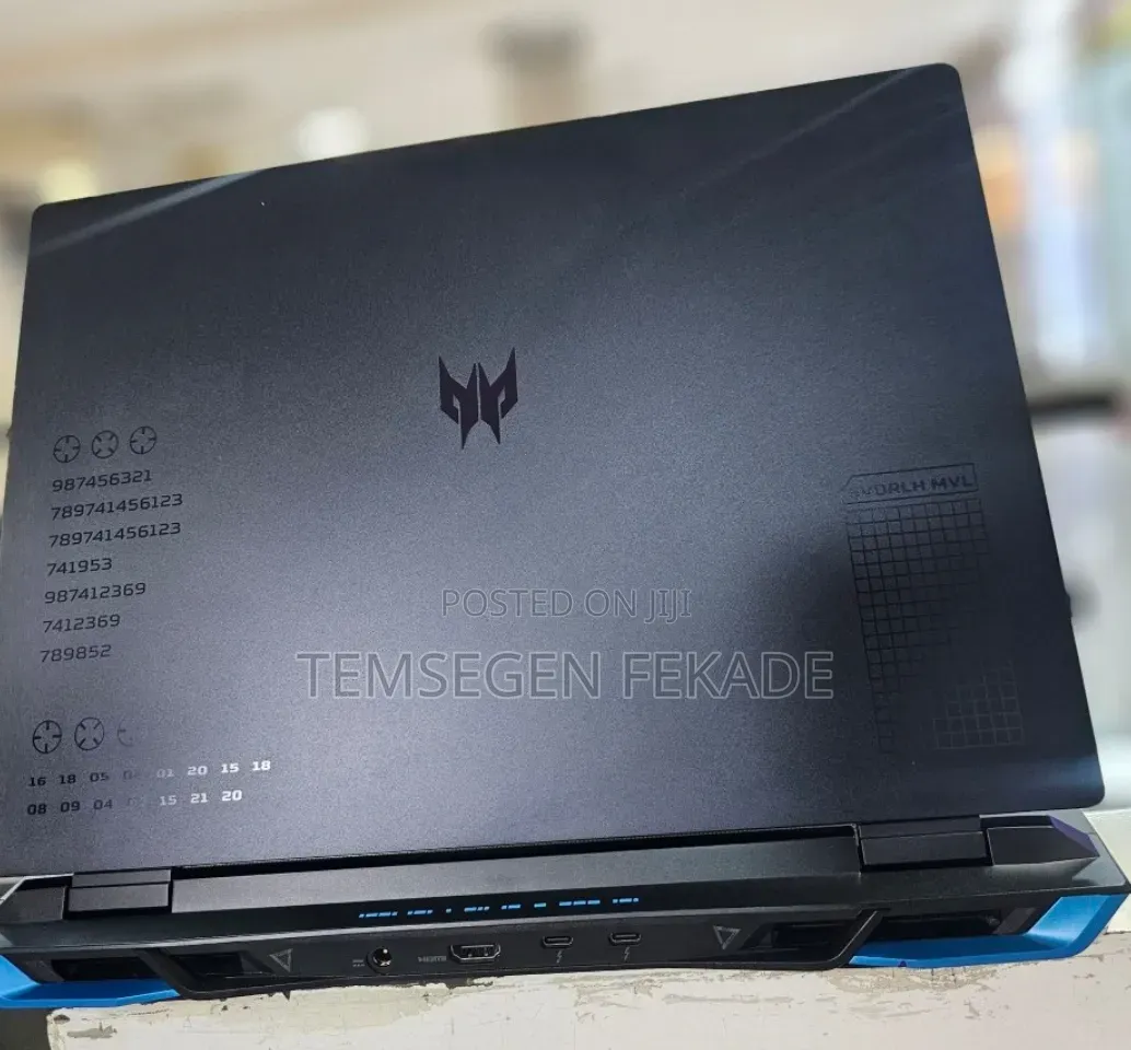 New Laptop Acer Predator Helios 300 16GB Intel Core i9 SSD 1T