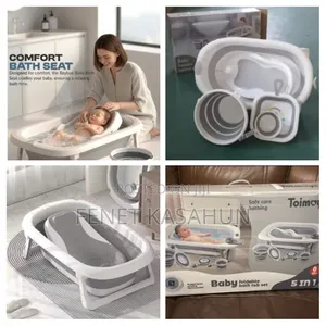 Baby Bath Tub With Accessories 5 in 1