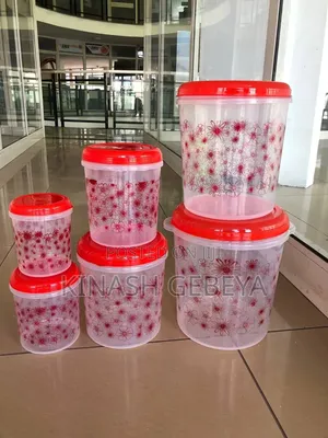 6pcs Top Quality Kitchen Food Container