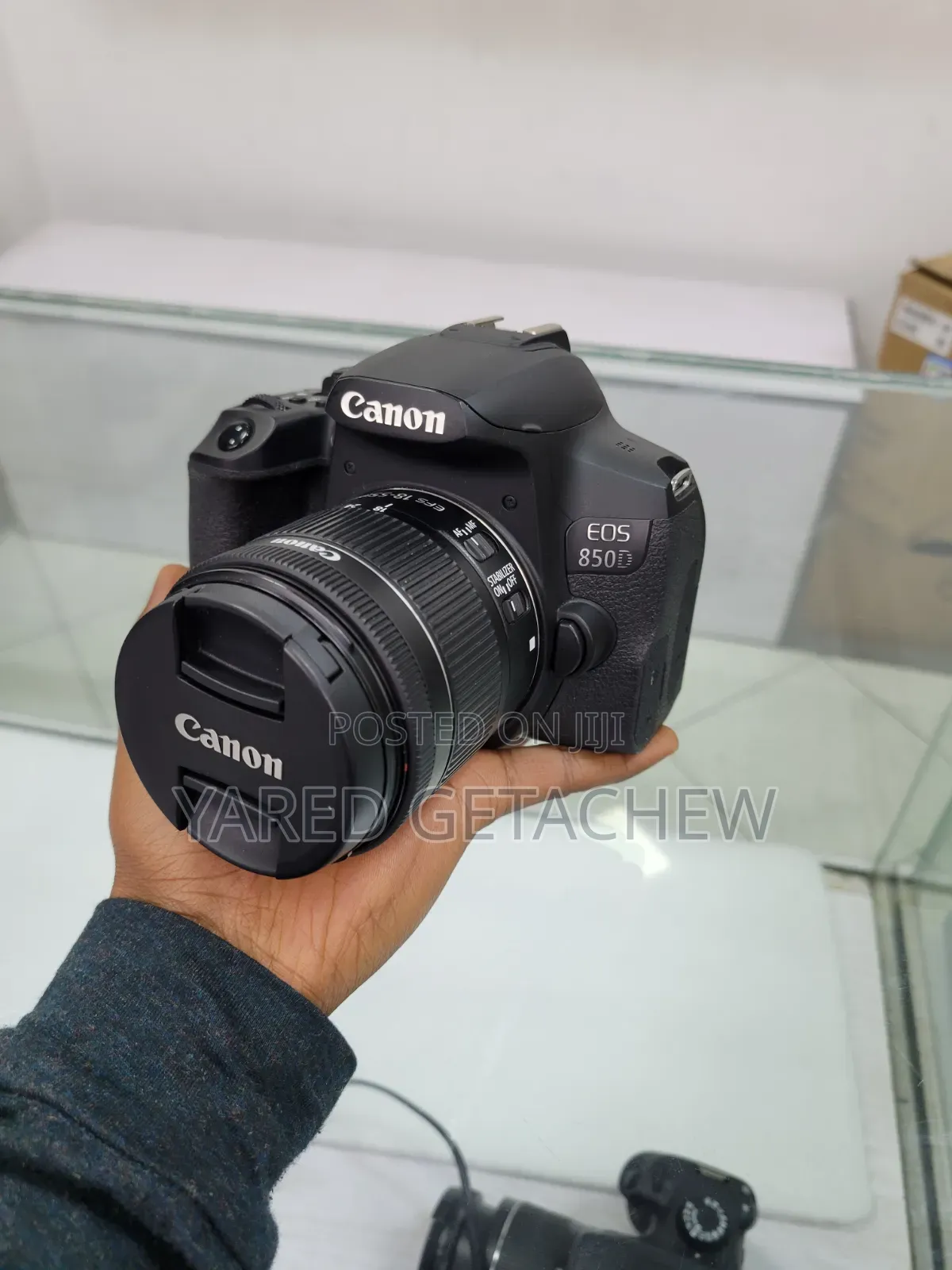Canon 850d With 18-55mm Lense