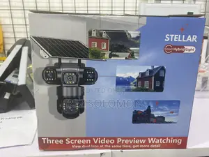 ባትሪ እና ሶላር ያለዉ 3ሌንስ 4g Triple Lens With Solar and Battery