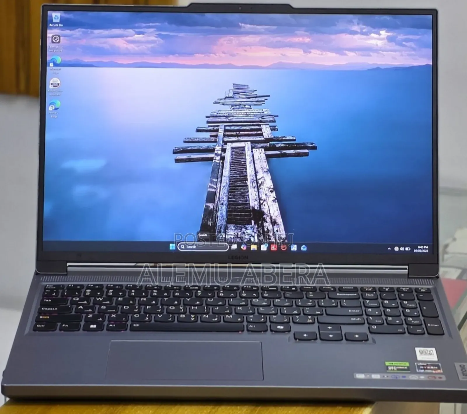 New Laptop Lenovo Legion 5 16GB AMD Ryzen 7 SSD 1T
