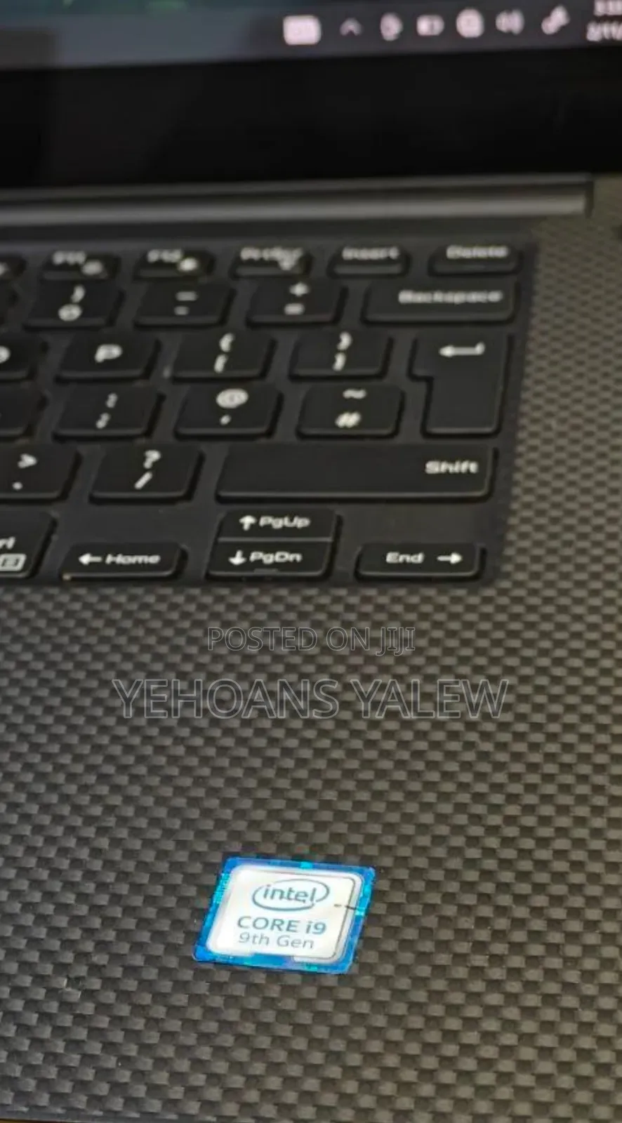 New Laptop Dell XPS 15 16GB Intel Core i9 SSD 512GB