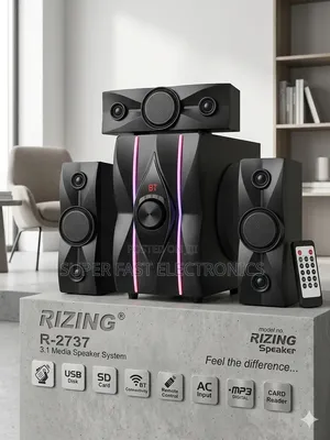 Rizing 3.1 Channel Multimedia Speaker System