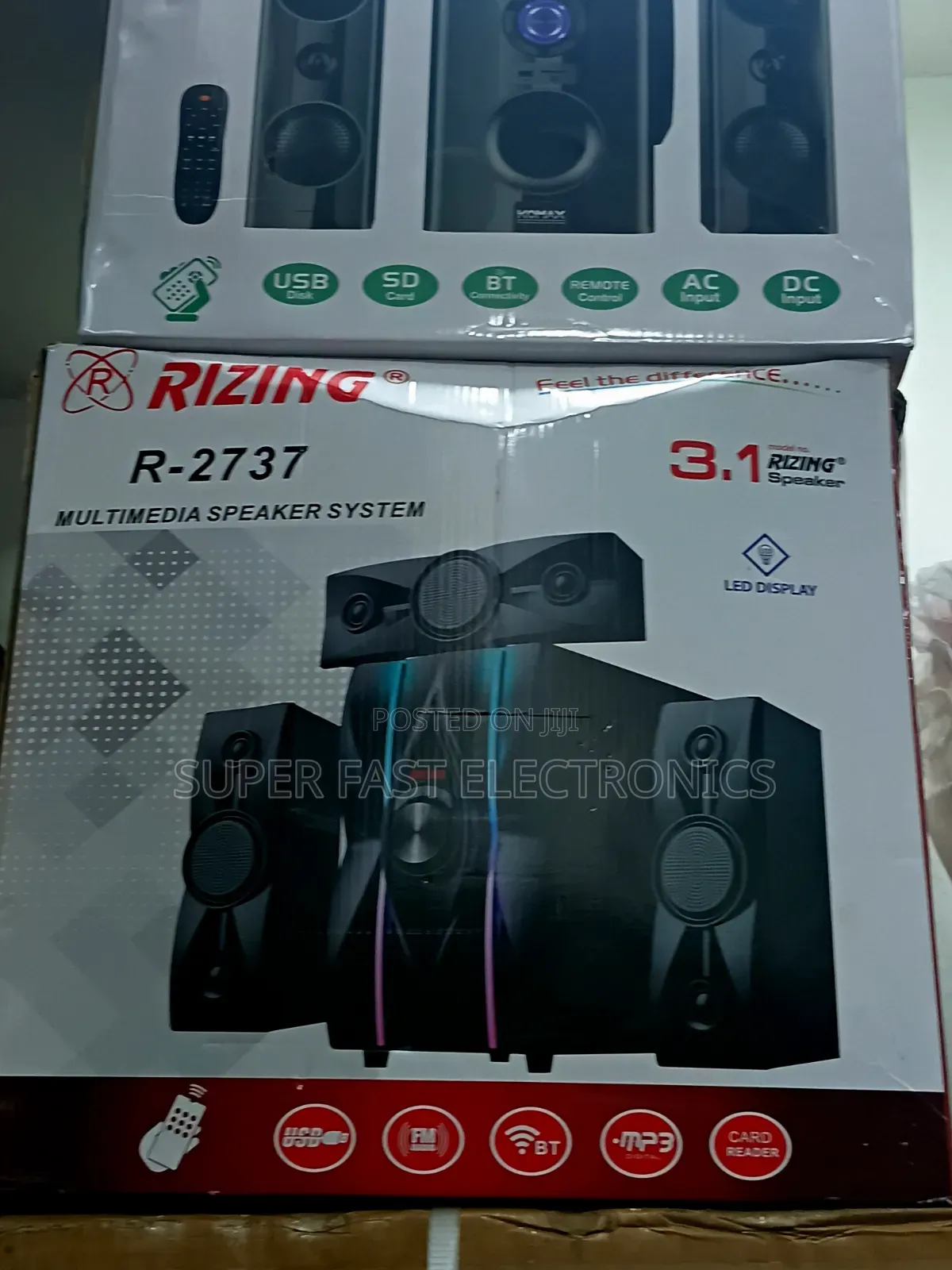 Rizing 3.1 Channel Multimedia Speaker System