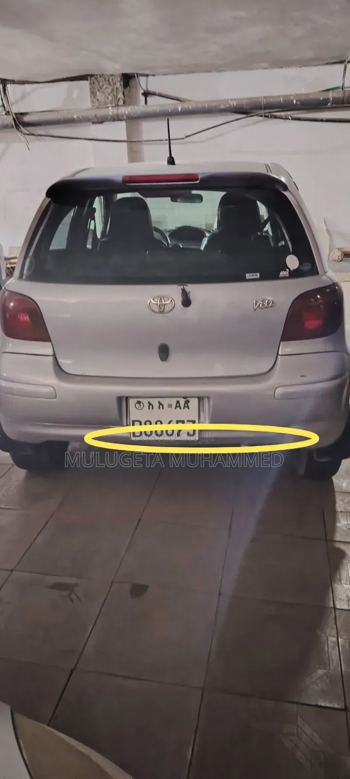 Toyota Vitz 2004 Silver
