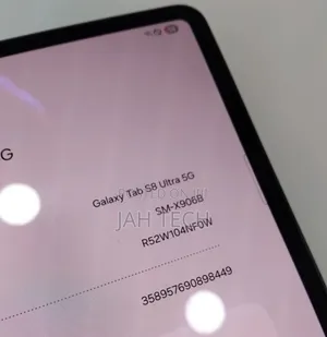 New Samsung Galaxy Tab S8 Ultra 256 GB Black