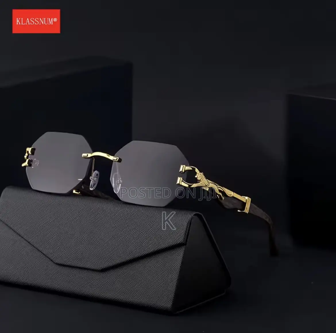 Klassnum Men Luxury Brand Designer Sunglasse