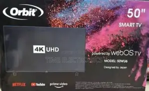 Orbit 50" New 2026 Smart Tv 5 Year Warranty Free Delivery