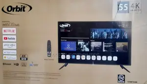 Orbit 55" New 2026 Smart Tv 5 Years Warranty Free Delivery