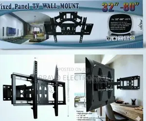 Flexible Full Mothion Dual Arm Tv Wall Mount 32”-80”