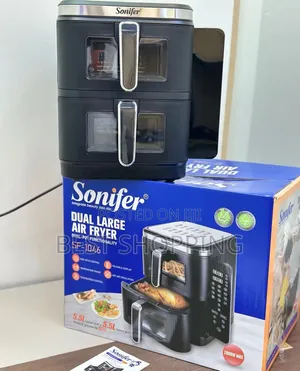 Sonifer Dual Air Fryer Digital Air Fryer 11 Liter