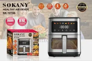 Air Fryer Sokany Healthy Sk-10106 Featuring a Digital Touch Screen
