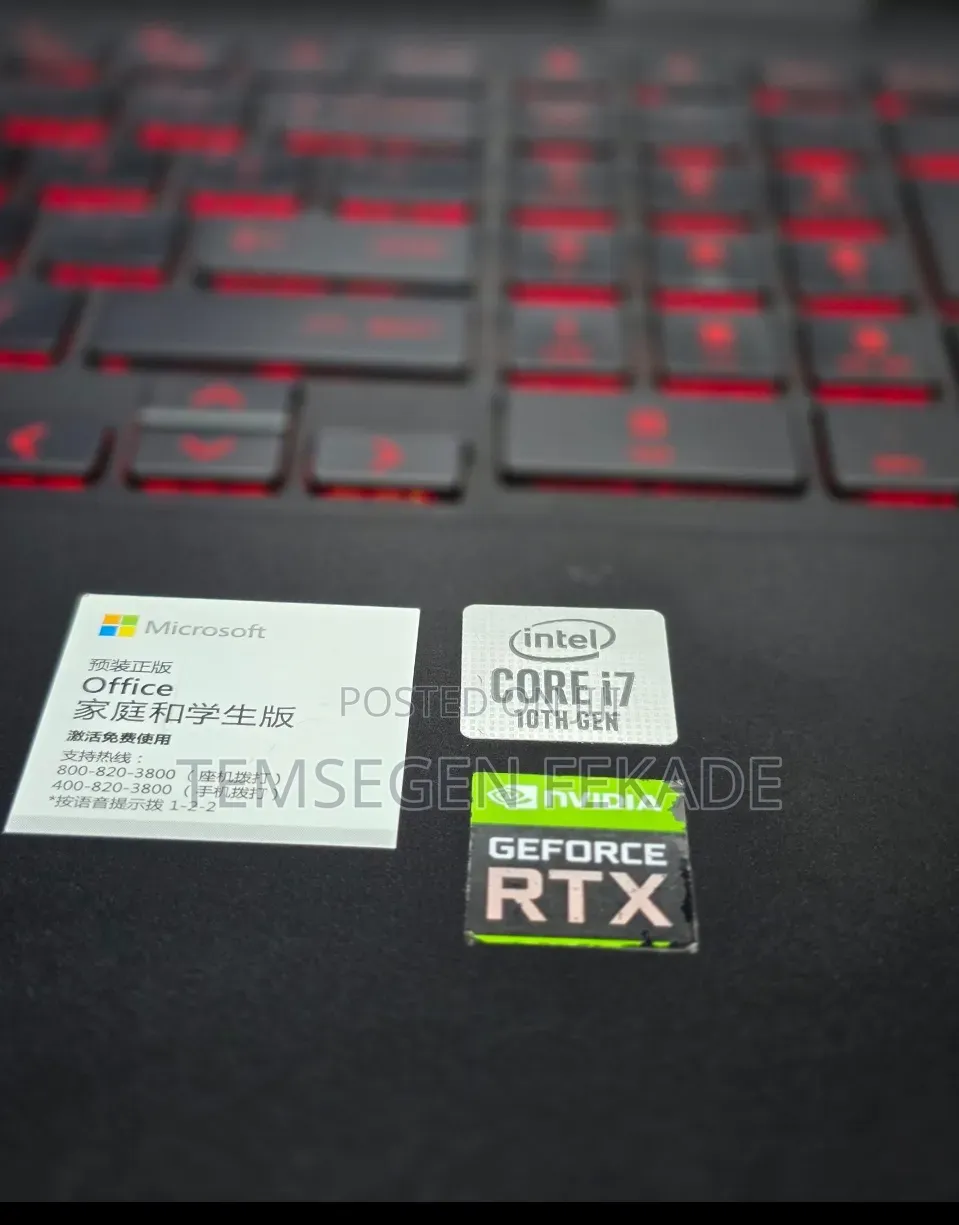 New Laptop HP Omen 15 16GB Intel Core i7 SSD 512GB